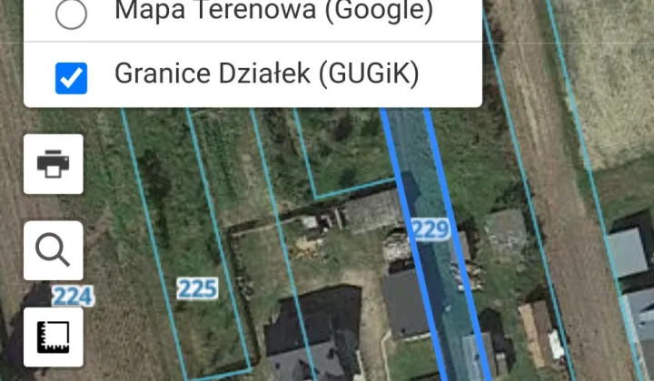 Działka rolno-budowlana Podlesie Duże