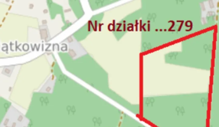 Działka rolna Piątkowizna