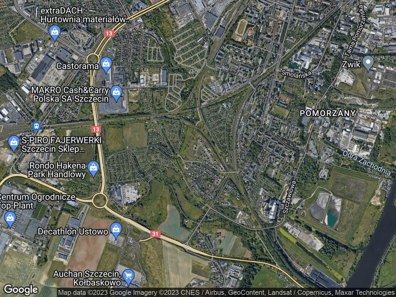 Działka budowlana Szczecin Pomorzany, ul. Krzewinkowa