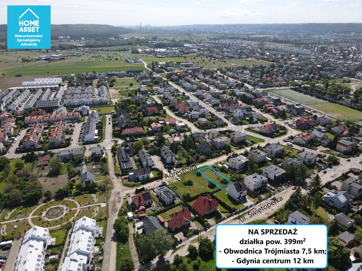 Działka budowlana Rumia, ul. Agrestowa. Zdjęcie 6