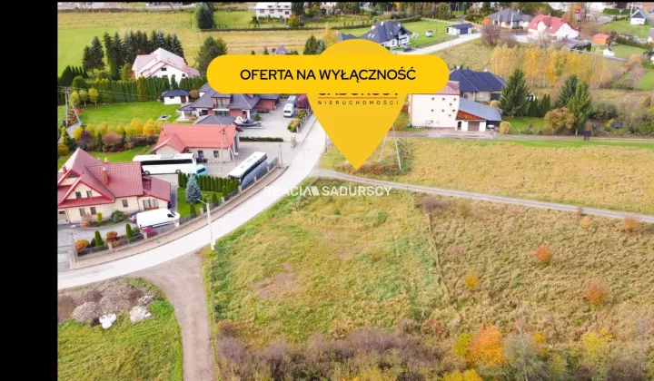 Działka budowlana Mszana Dolna, ul. Stawowa