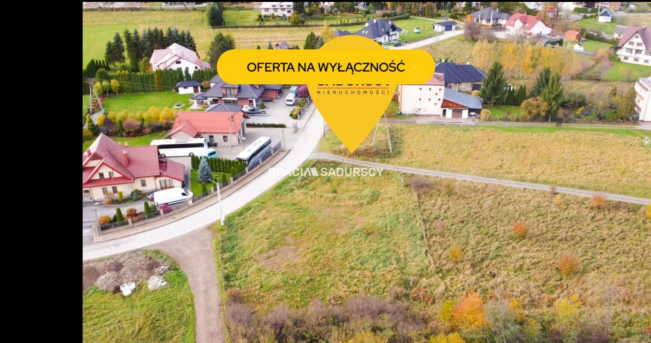 Działka budowlana Mszana Dolna, ul. Stawowa. Zdjęcie 1