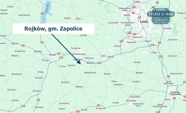 Działka budowlana Rojków. Zdjęcie 7