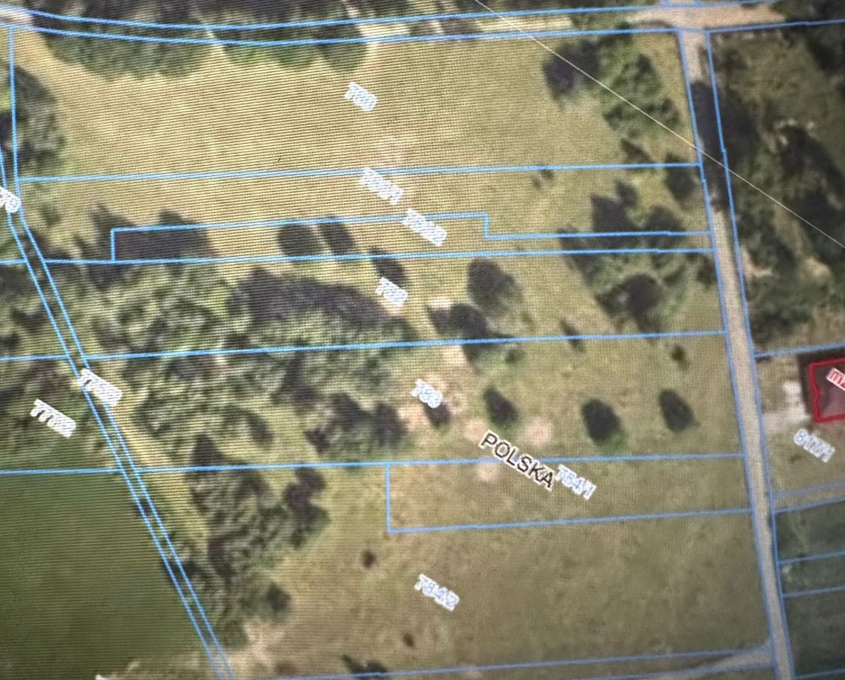 Działka rolna Włosień