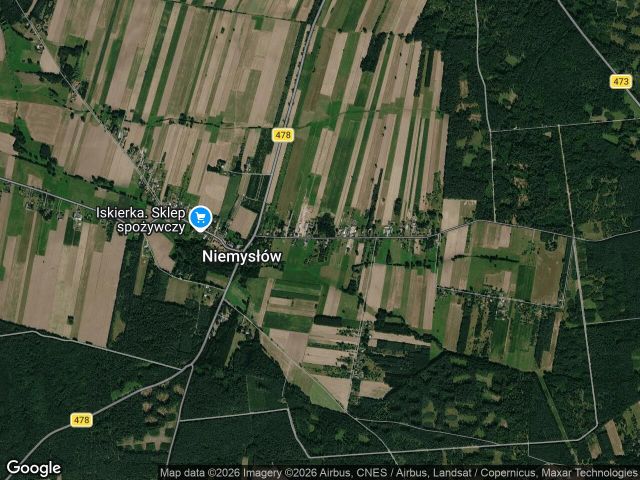 Działka rolno-budowlana Niemysłów, Niemysłów. Zdjęcie 1