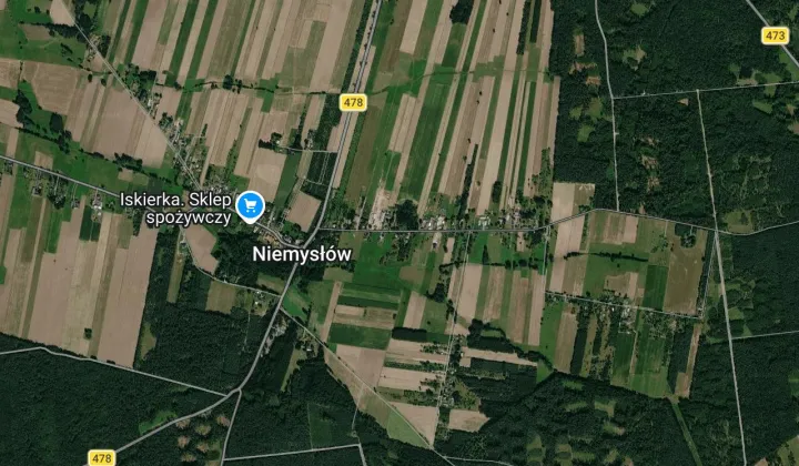 Działka rolno-budowlana Niemysłów, Niemysłów