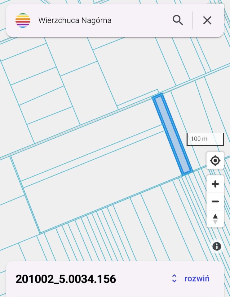 Działka rolna Wierzchuca Nagórna. Zdjęcie 4