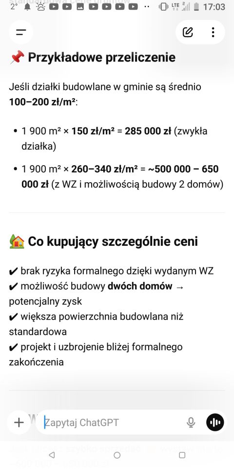 Działka budowlana Osusz. Zdjęcie 10