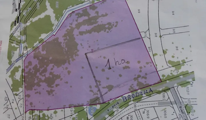 Działka budowlana Wrocław Fabryczna, ul. Brodzka