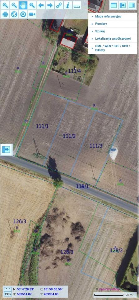 Działka budowlana Wielka Łąka. Zdjęcie 4