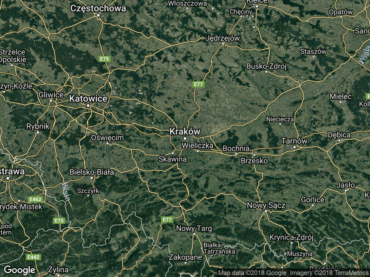 Działka budowlana Kraków Grzegórzki, ul. Lotnicza