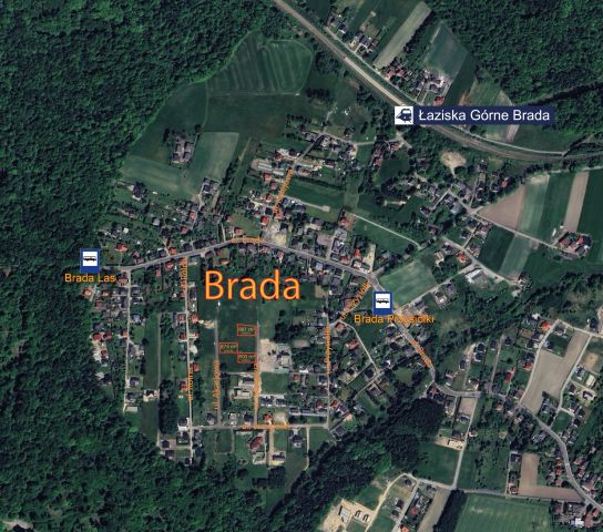 Działka budowlana Łaziska Górne Brada, ul. Akacjowa. Zdjęcie 1