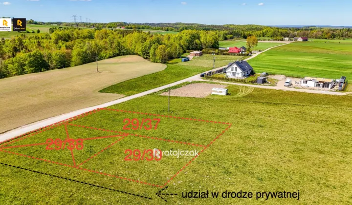 Działka budowlana Głazica, ul. Akacjowa