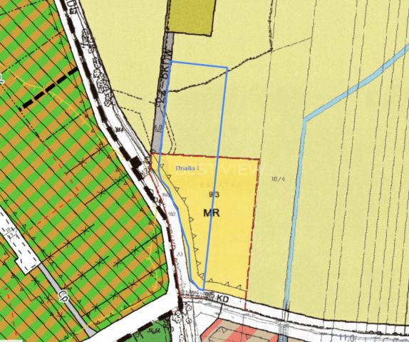 Działka budowlana Klaudyn, ul. Karola Szymanowskiego. Zdjęcie 2