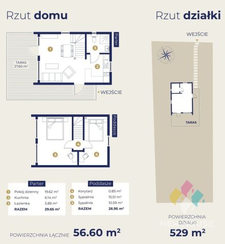 dom wolnostojący, 3 pokoje Woryty. Zdjęcie 4