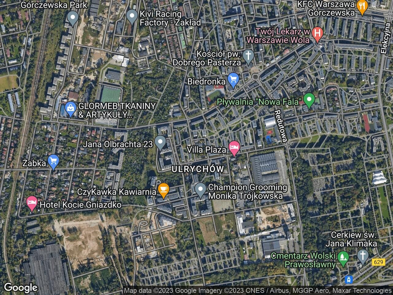 Garaż/miejsce parkingowe Warszawa Ulrychów, ul. Antka Rozpylacza