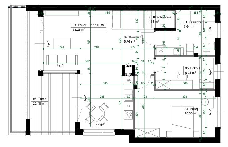 Mieszkanie 3-pokojowe Magdalenka. Zdjęcie 3