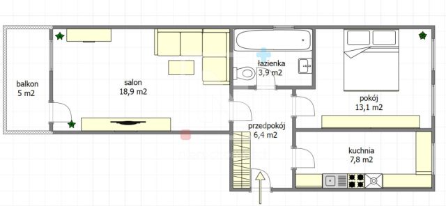 Mieszkanie 2-pokojowe Warszawa Białołęka, ul. Erazma z Zakroczymia. Zdjęcie 14