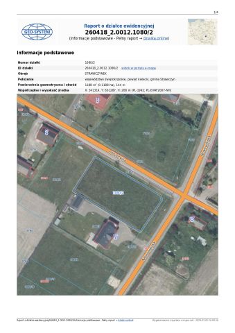 Działka budowlana Strawczynek, ul. Peryferyjna. Zdjęcie 4