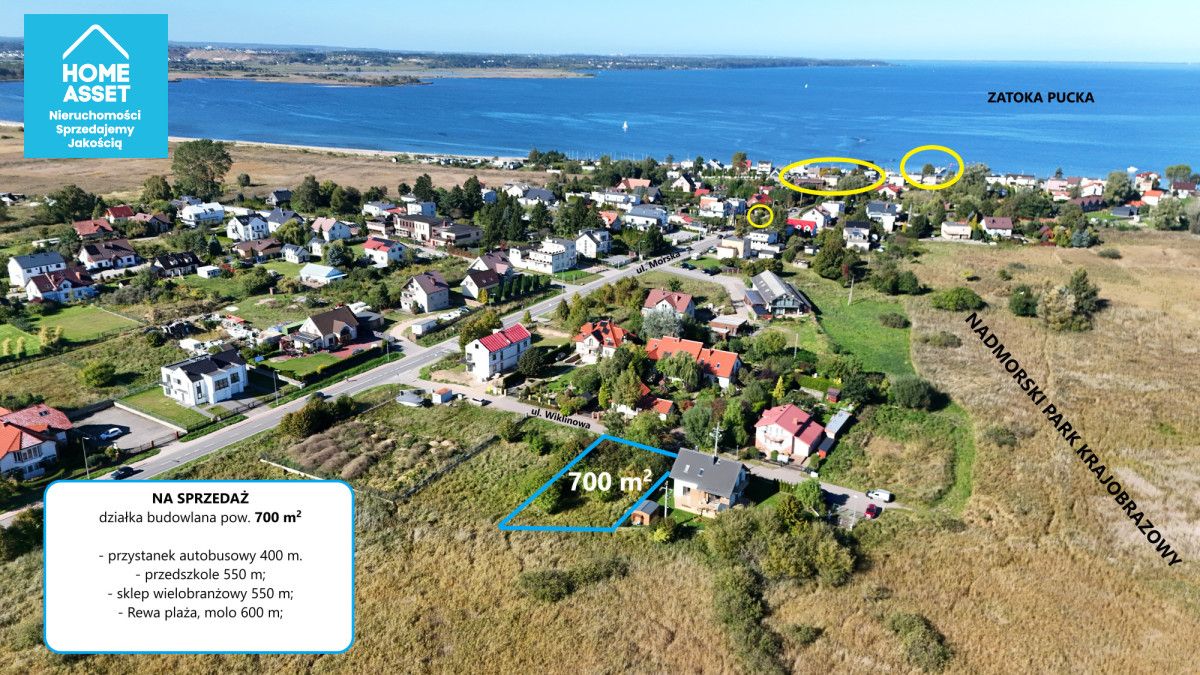Działka budowlana Rewa, ul. Wiklinowa. Zdjęcie 5