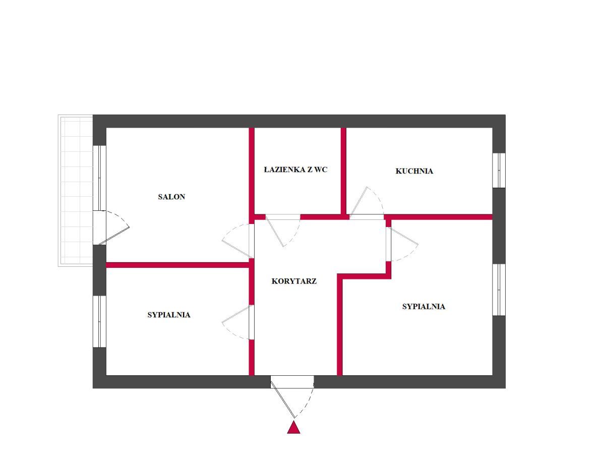 Mieszkanie 3-pokojowe Opole Szczepanowice, ul. Chmielowicka. Zdjęcie 6