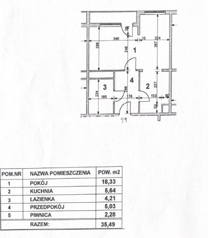 Mieszkanie 2-pokojowe Kraków Mistrzejowice, os. Kombatantów. Zdjęcie 14