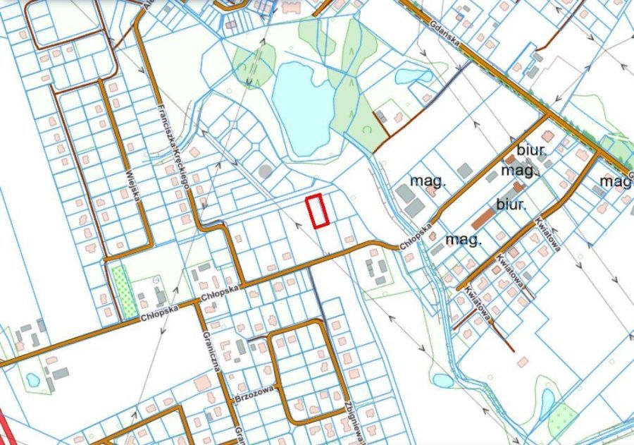 Działka budowlana Pępowo, ul. Chłopska. Zdjęcie 6