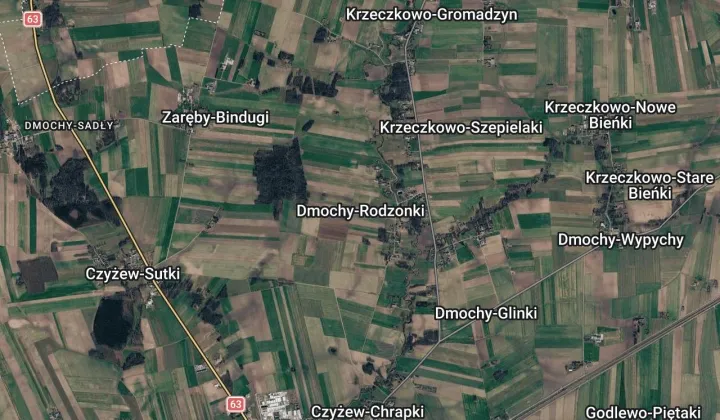 Działka rolna Dmochy-Rodzonki