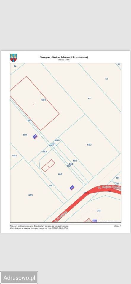 Działka inwestycyjna Strzegom, ul. Aleja Wojska Polskiego. Zdjęcie 6