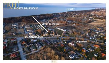 Działka inwestycyjna Sarbinowo, ul. Nadmorska