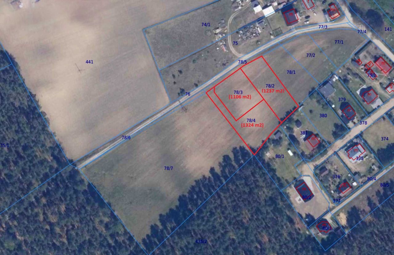 Działka budowlana Nowa Kiszewa. Zdjęcie 3