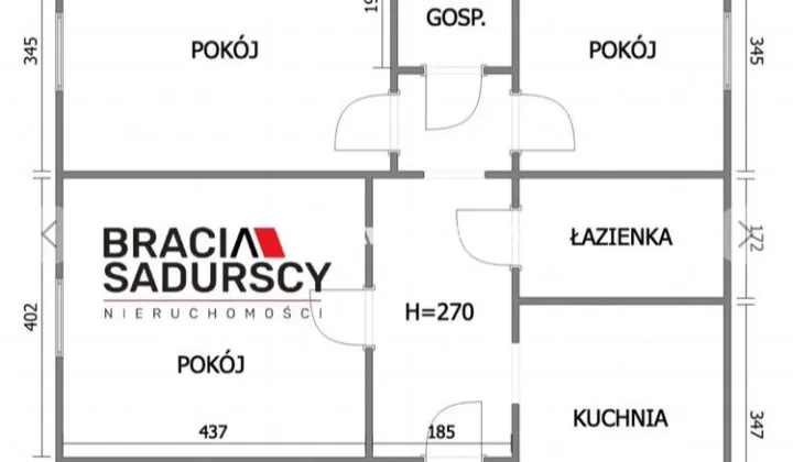 bliźniak, 3 pokoje Kraków Swoszowice, ul. Myślenicka