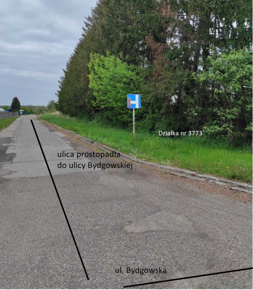 Działka budowlana Wałcz, ul. Bydgoska. Zdjęcie 4