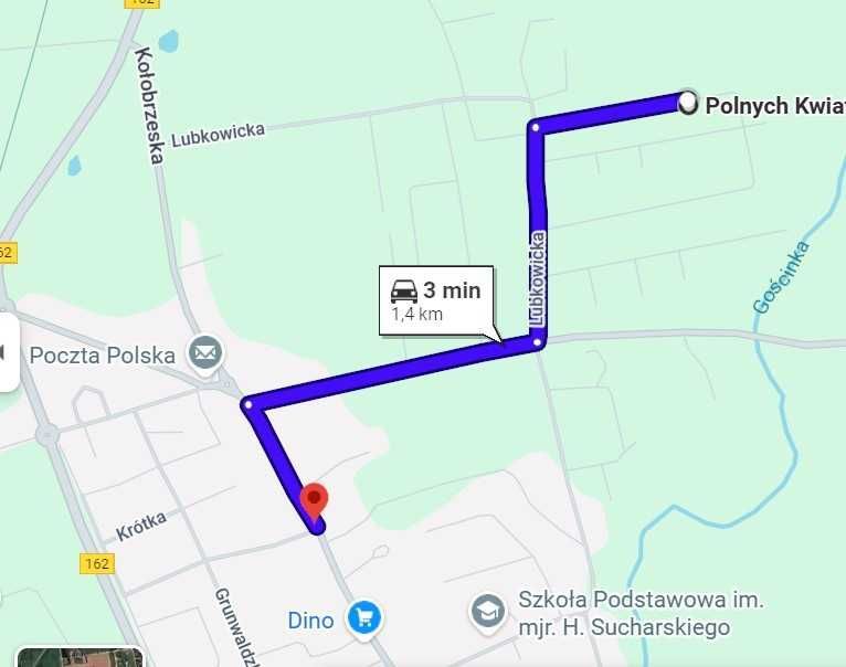 Działka budowlana Gościno, ul. Polnych Kwiatów. Zdjęcie 3