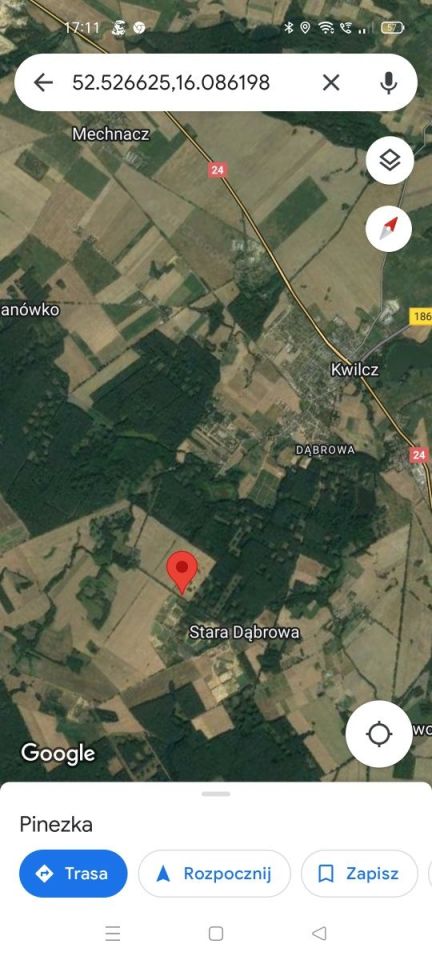 Działka budowlana Stara Dąbrowa. Zdjęcie 3