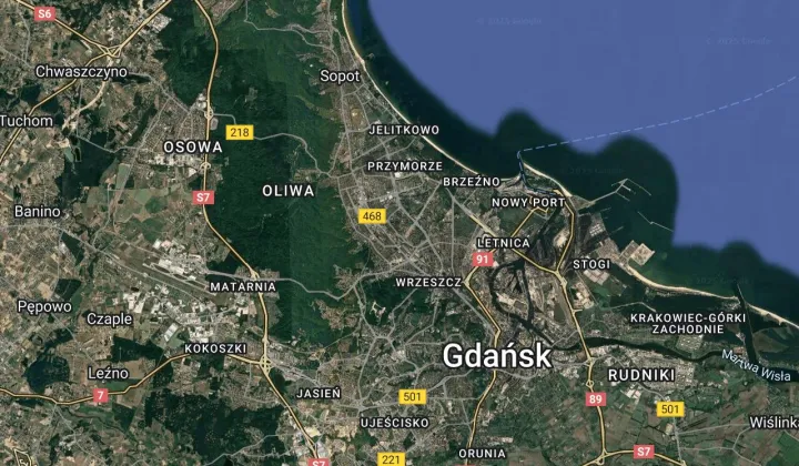 Działka rod Gdańsk Zaspa, ul. Franciszka Hynka