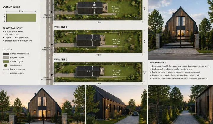 Działka budowlana Żerczyce