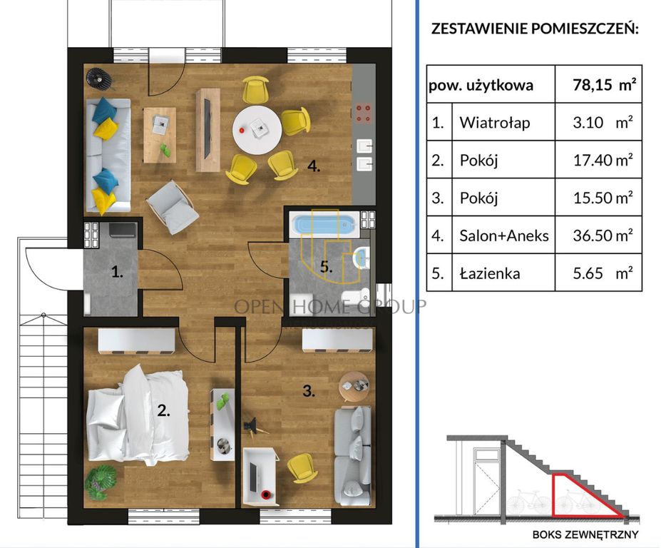 bliźniak, 5 pokoi Smolec. Zdjęcie 17