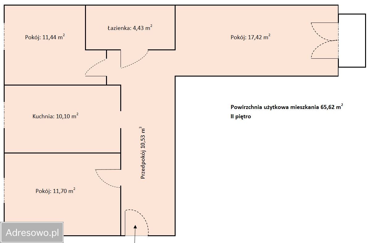 Mieszkanie 3-pokojowe Iława, ul. Zielona. Zdjęcie 17