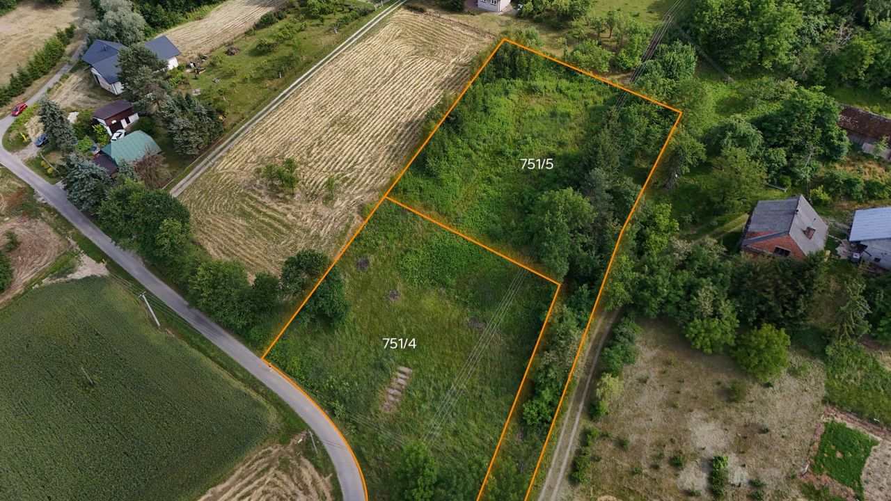 Działka budowlana Grabno Dół. Zdjęcie 5