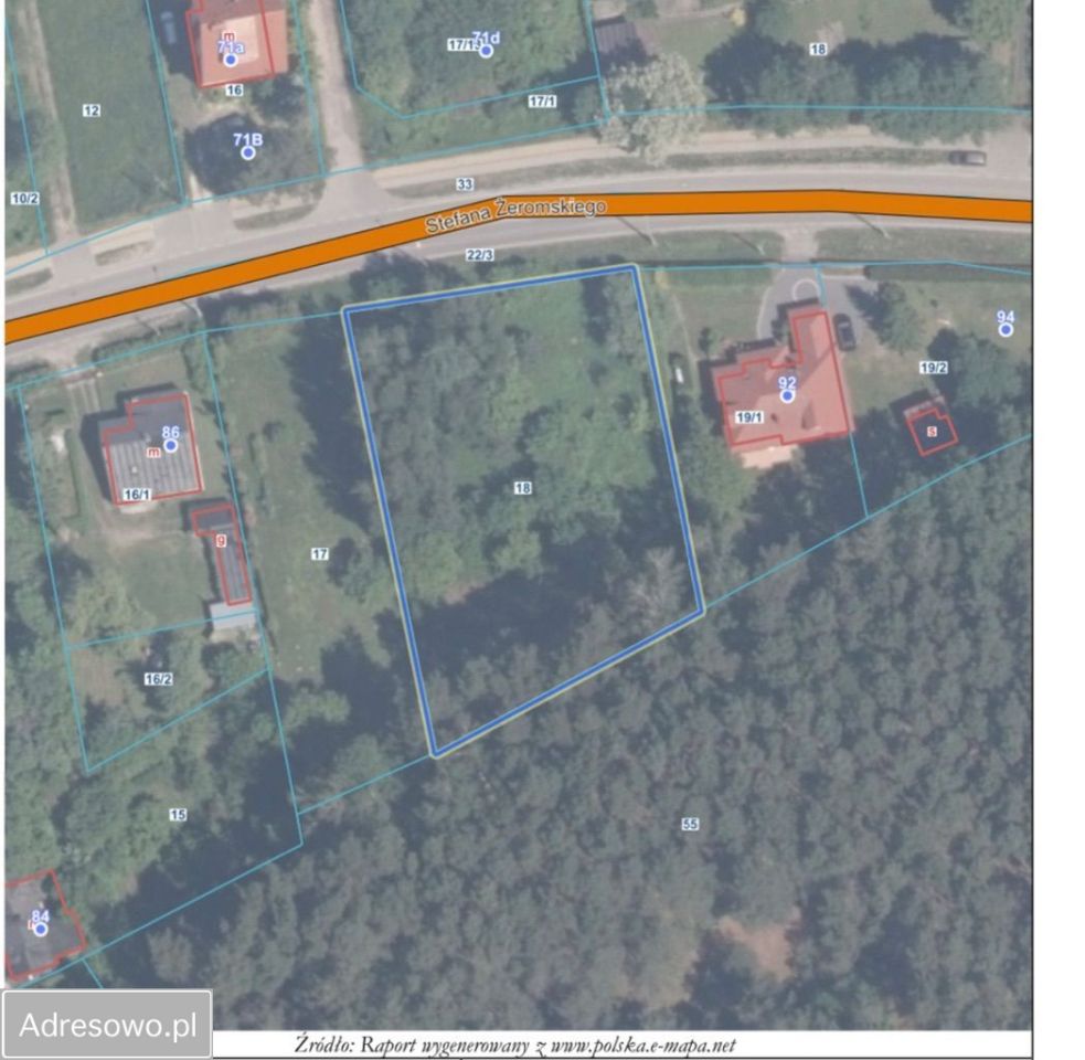 Działka budowlana Otwock, ul. Stefana Żeromskiego. Zdjęcie 7