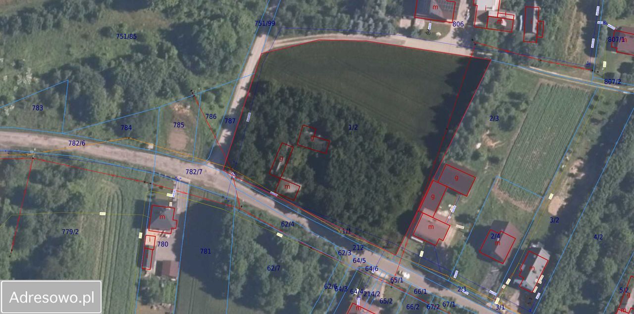 Działka rolno-budowlana Podlesice Drugie. Zdjęcie 2