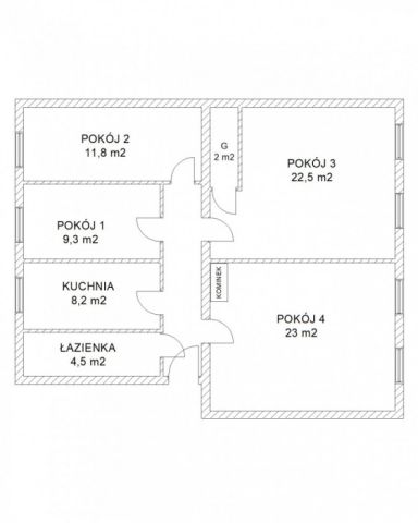 Mieszkanie 4-pokojowe Gdańsk Nowy Port, ul. Na Zaspę. Zdjęcie 1