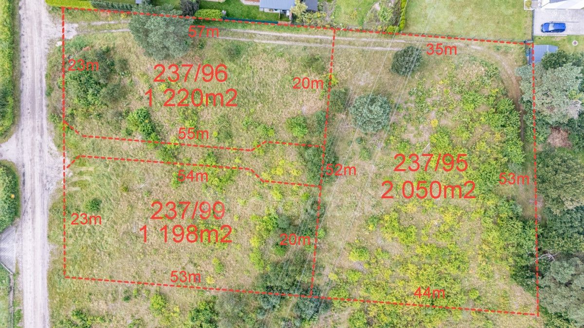 Działka inwestycyjna Orle, ul. Wesoła. Zdjęcie 3