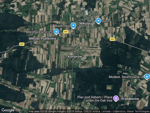 Działka budowlana Komorów Piaski. Zdjęcie 1