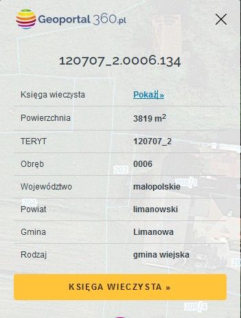 Działka budowlana Lipowe. Zdjęcie 7