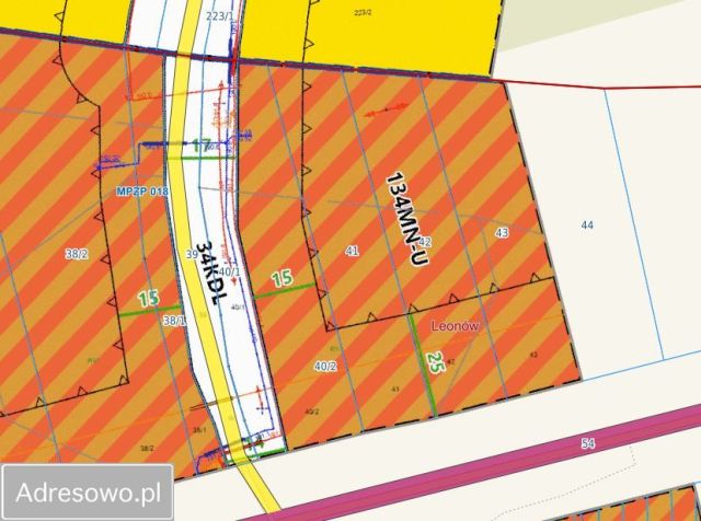 Działka inwestycyjna Leonów. Zdjęcie 1