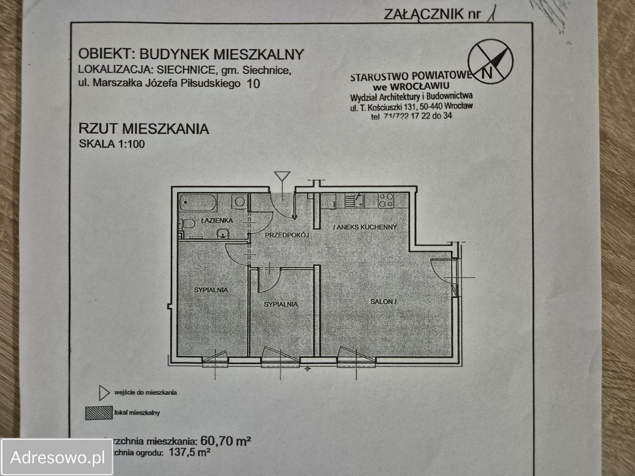 Mieszkanie 3-pokojowe Siechnice, ul. Marszałka Józefa Piłsudskiego. Zdjęcie 10