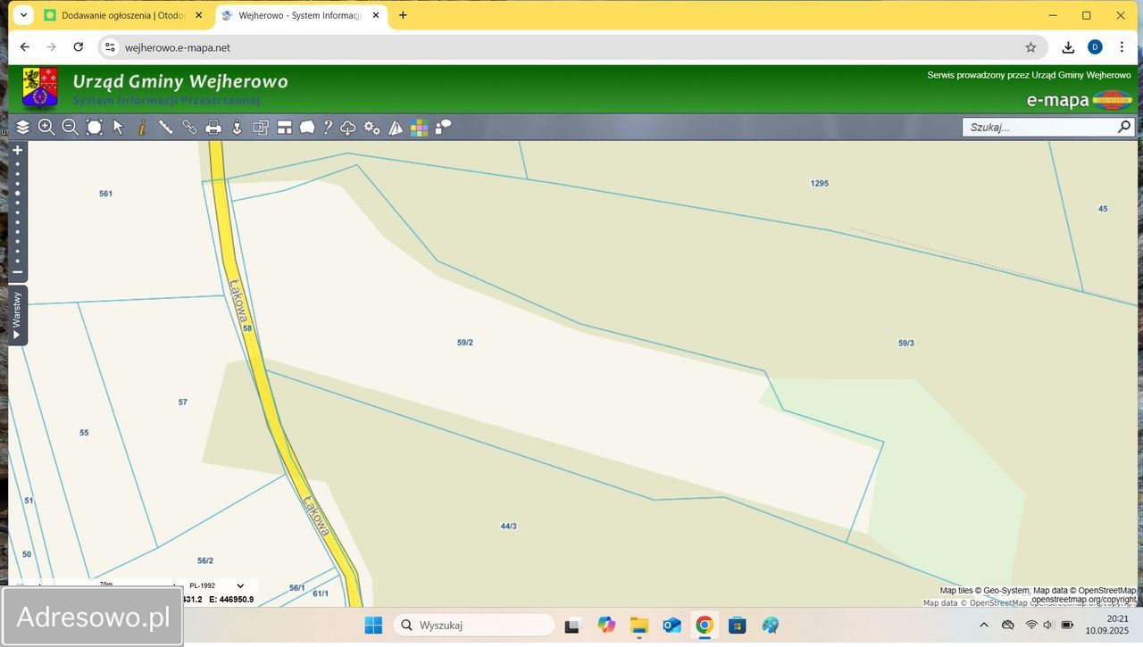 Działka rolna Orle, ul. Łąkowa. Zdjęcie 8