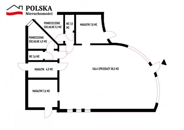Hala/magazyn Toruń Bielany, ul. Miła. Zdjęcie 1